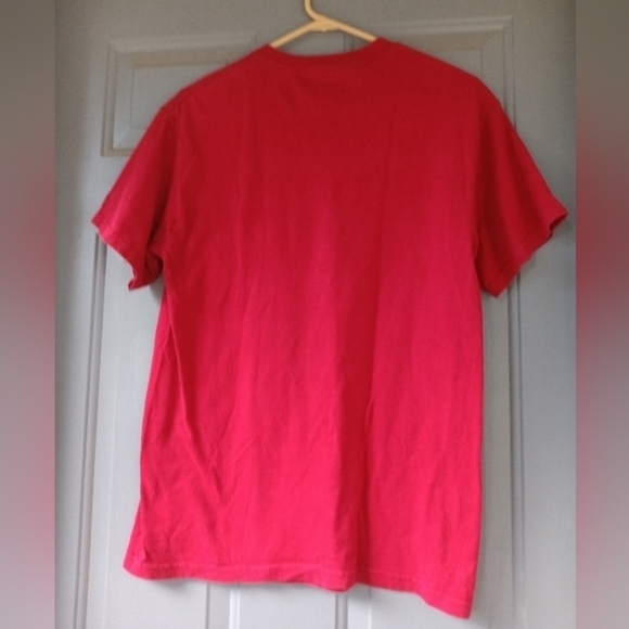 Men's Arkansas Razorbacks Red T Shirt Size Medium Unisex #Uncommon - Picture 3 of 3